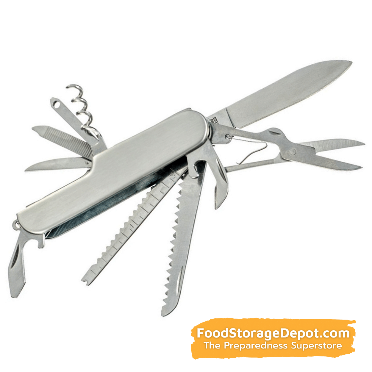 14-in-1 Stainless Steel Multi-Functional Tool