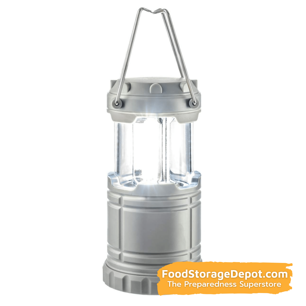 3-Piece Camping Light Set (Collapsible Lantern, Head Lamp & Flashlight)
