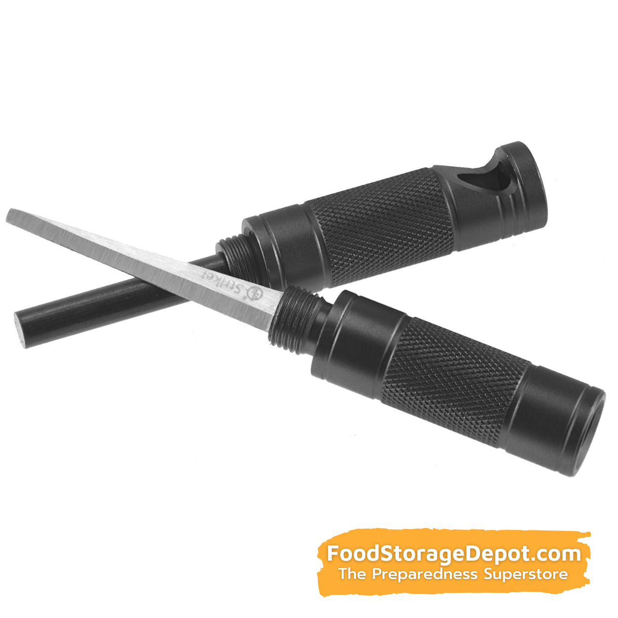 5-IN-1 Survival Tool (Compass, Punch, Striker, Flint & Whistle)