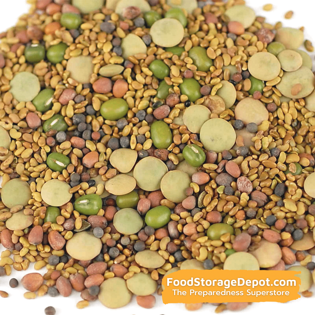 5-Part Salad Organic Heirloom Sprouting Mix (8oz Pouch)