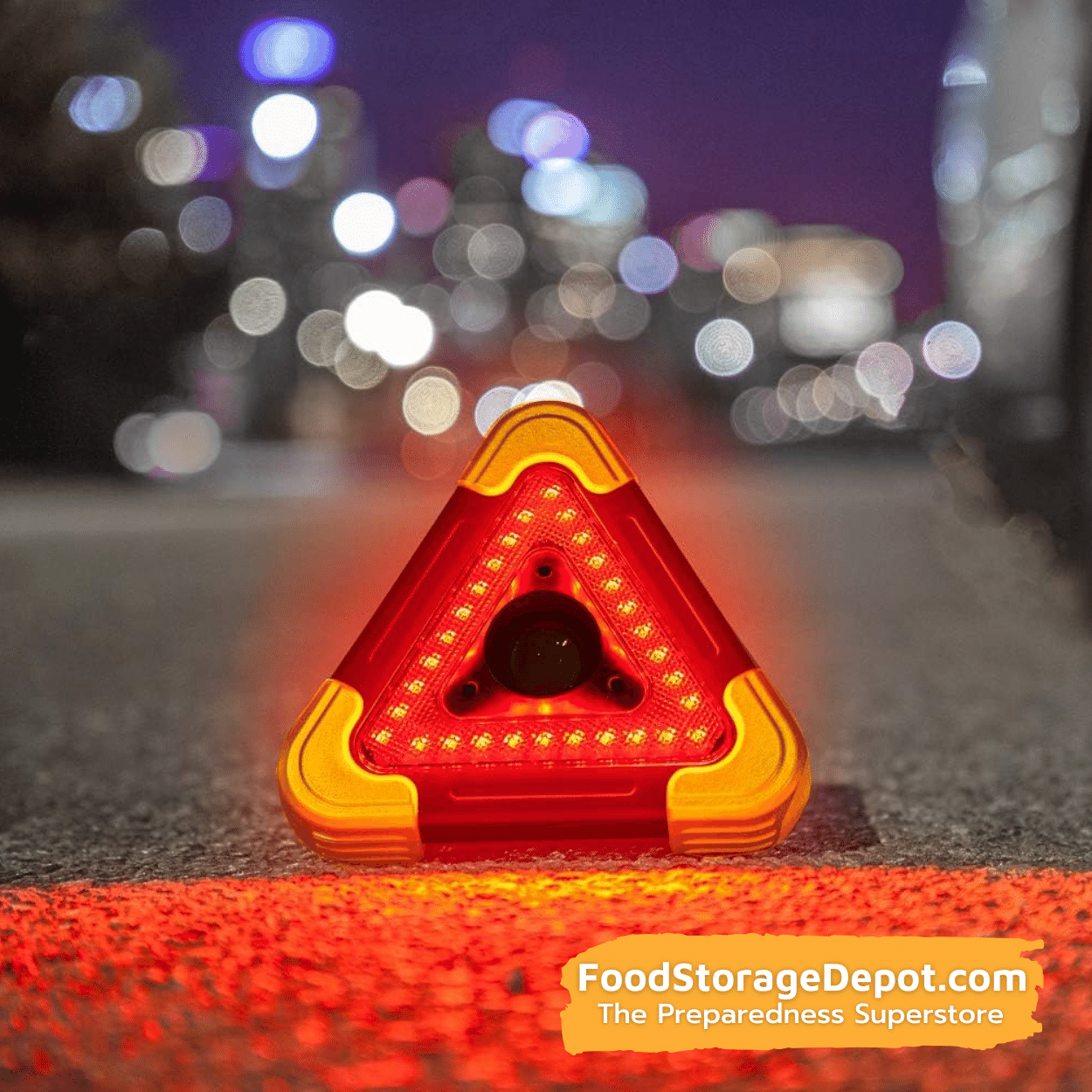 500 Lumen Triangular 2-in-1 Car Safety & Work Light