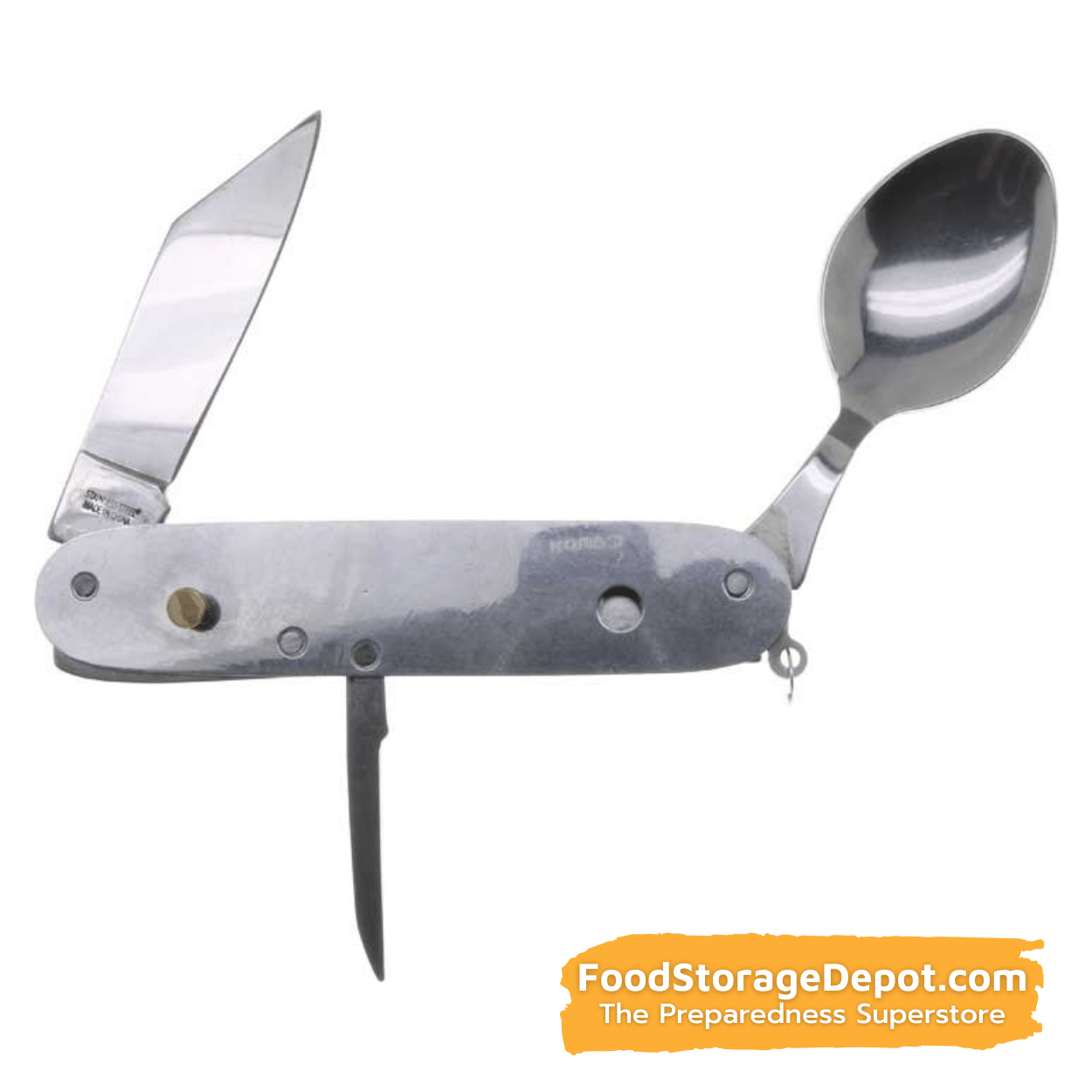 7-in-1 Stainless Steel Multi-Function Camping Tool and Utensils