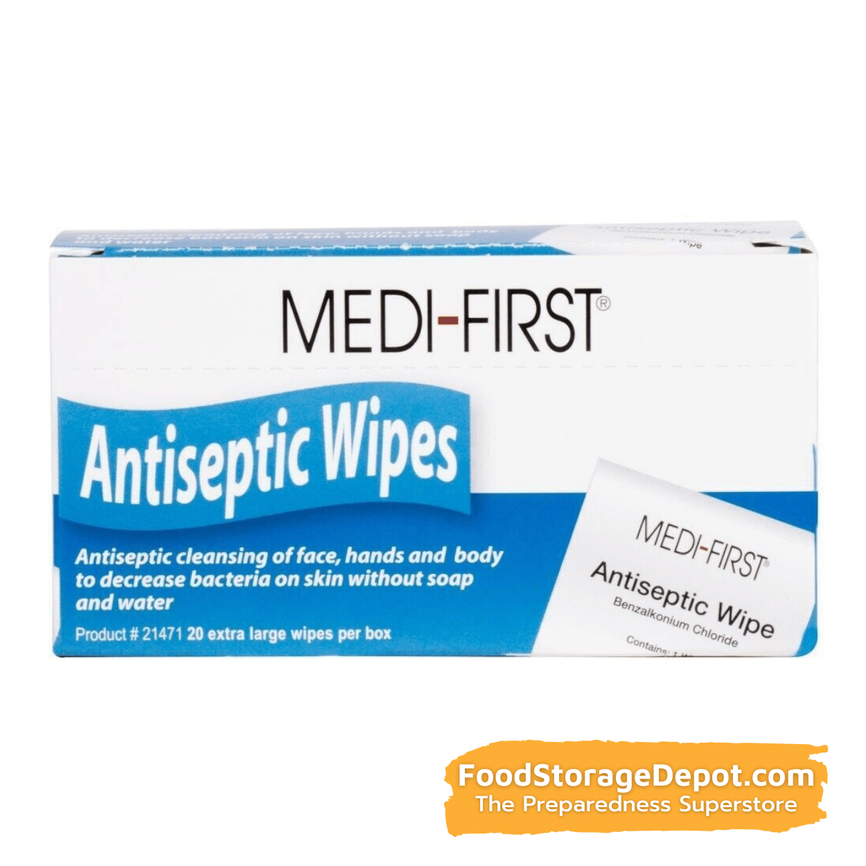 Antiseptic Towelette Wipes (25 Count)