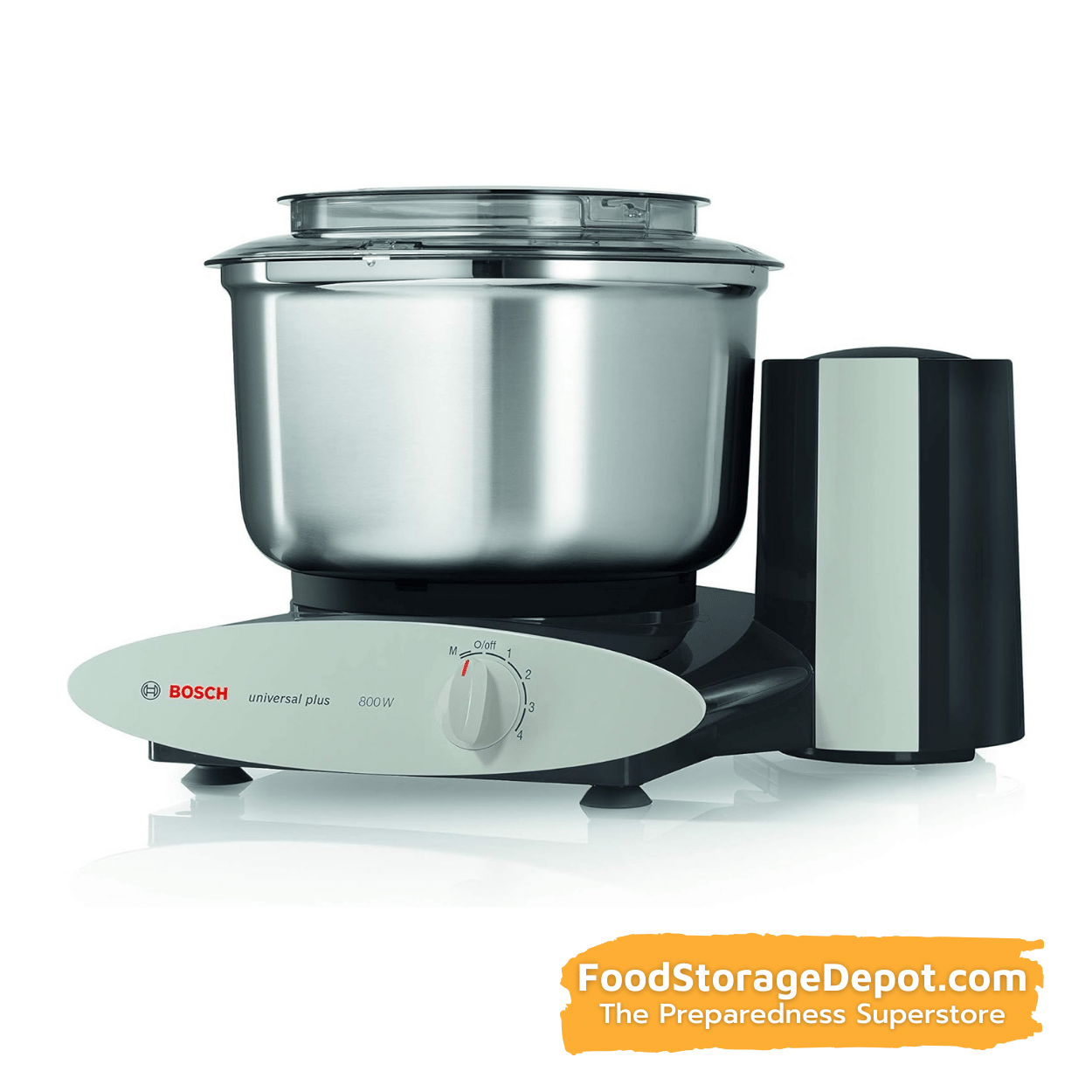 Bosch Black Universal Plus Stand Mixer (with Stainless Steel Bowl)