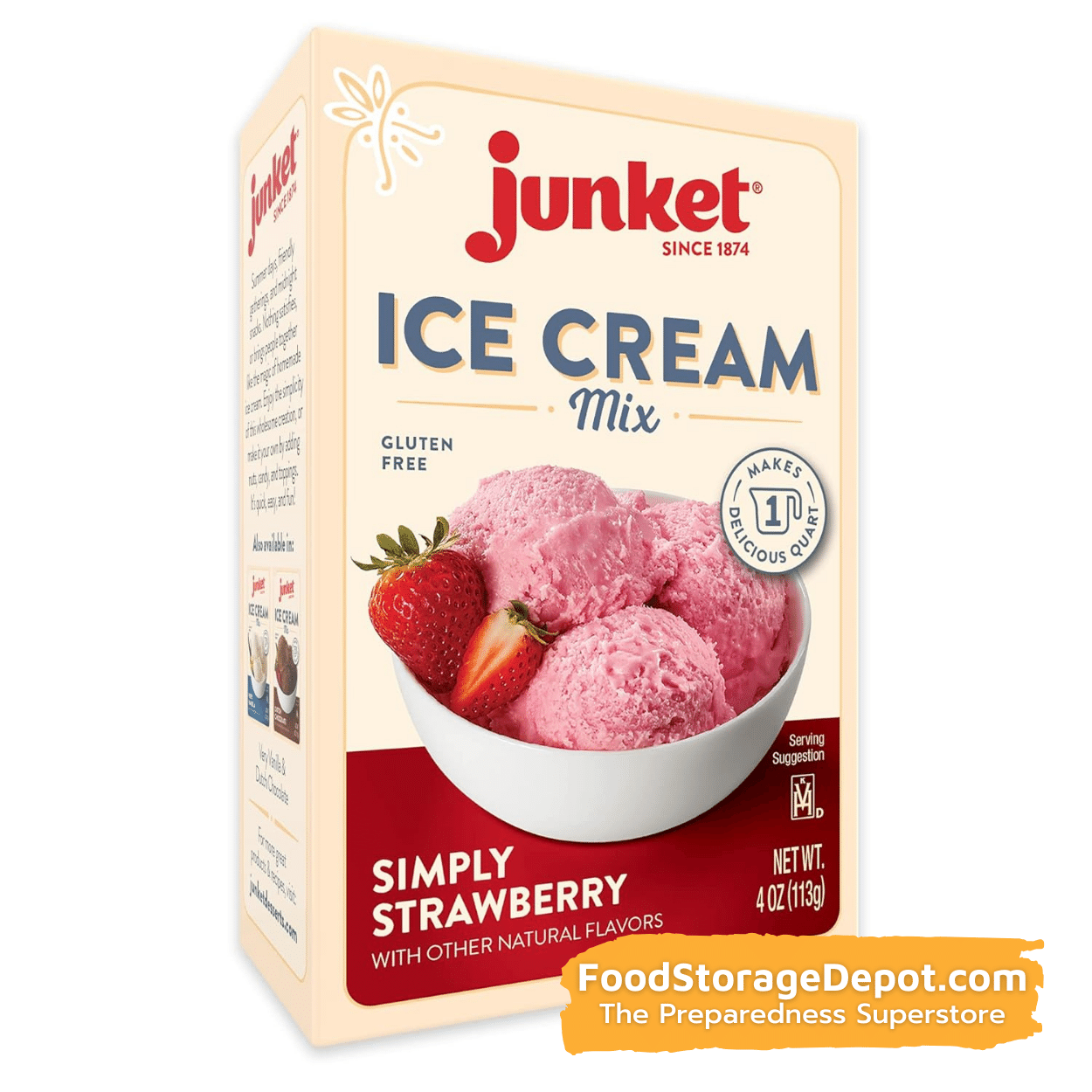 Bosch Junket Delicious Ice Cream Mix