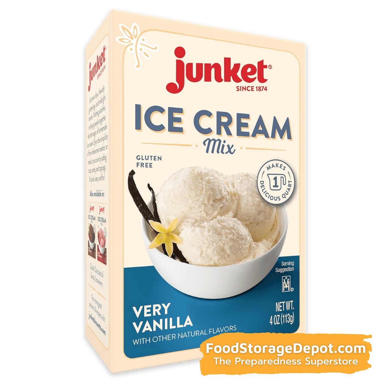 Bosch Junket Delicious Ice Cream Mix