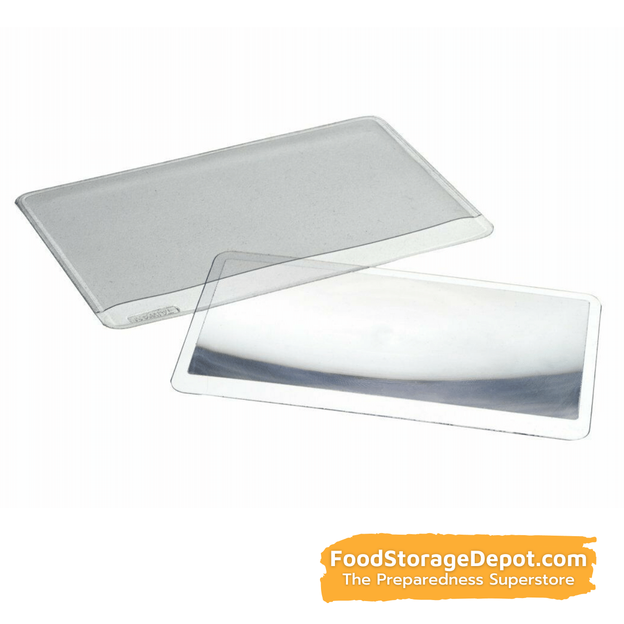 Credit Card Fresnel Lens Magnifier (3.5" x 2")