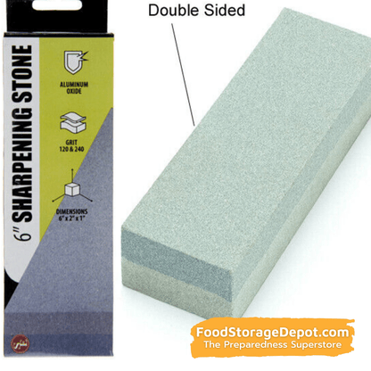 Double-Sided Low and High-Grit Sharpening Stone