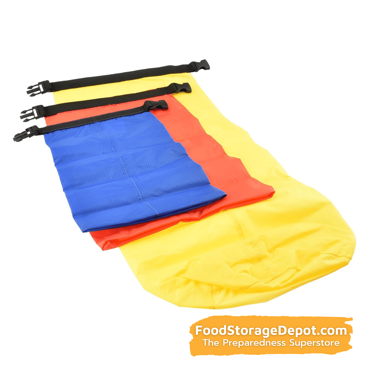 3-Piece Water Resistant Essential Dry Sack Set