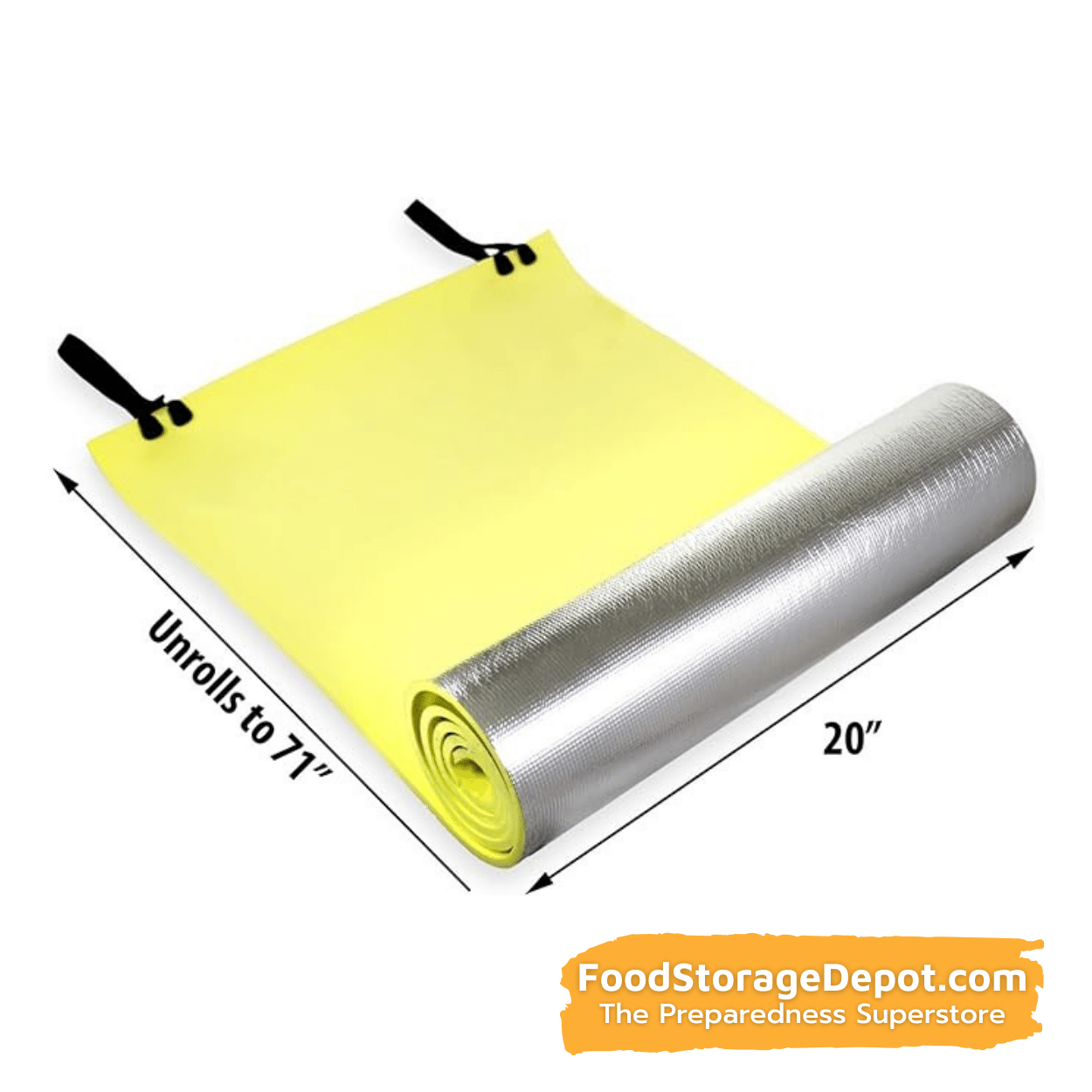 Dual-Sided Thermal Sleeping Mat