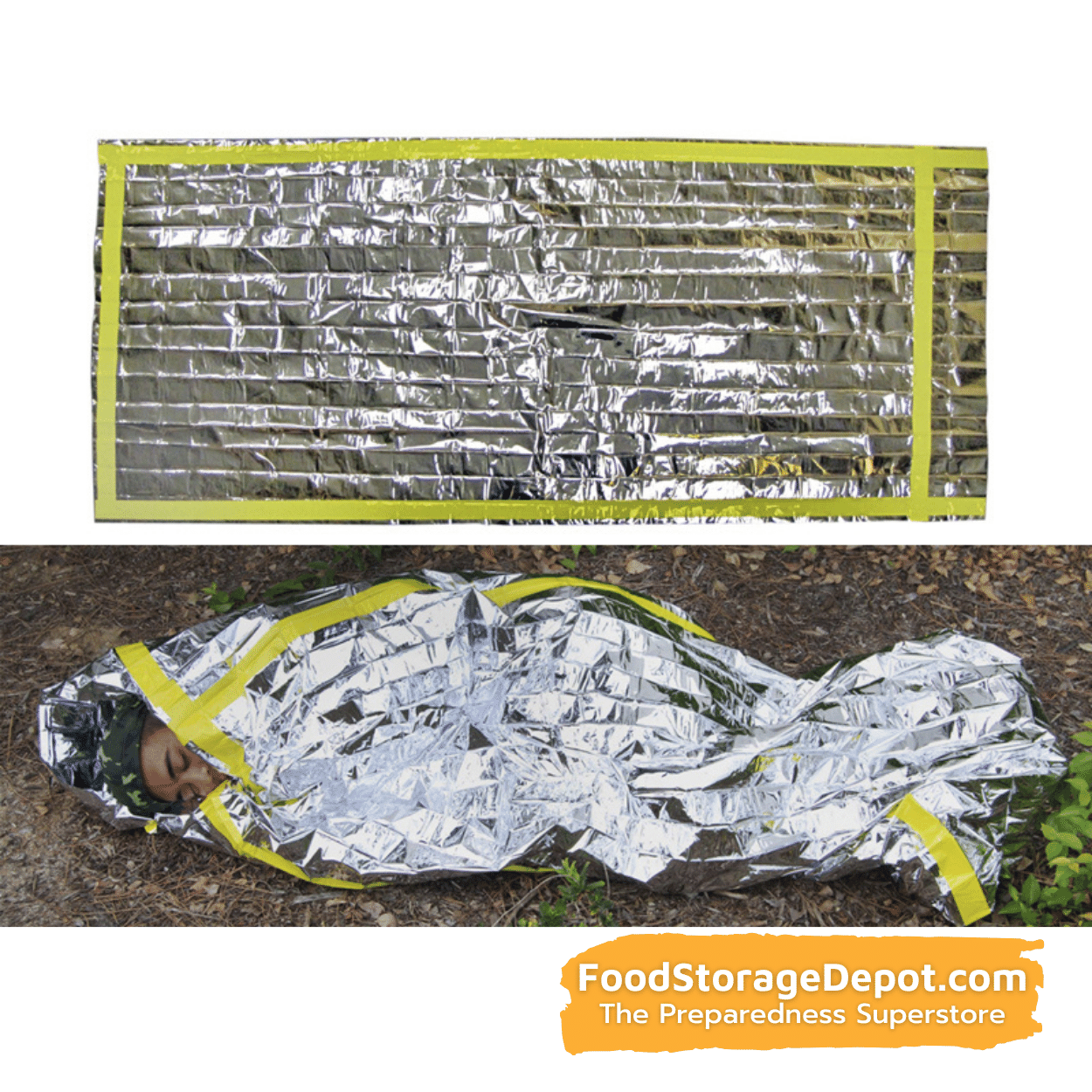 Aluminized Emergency Sleeping Bag