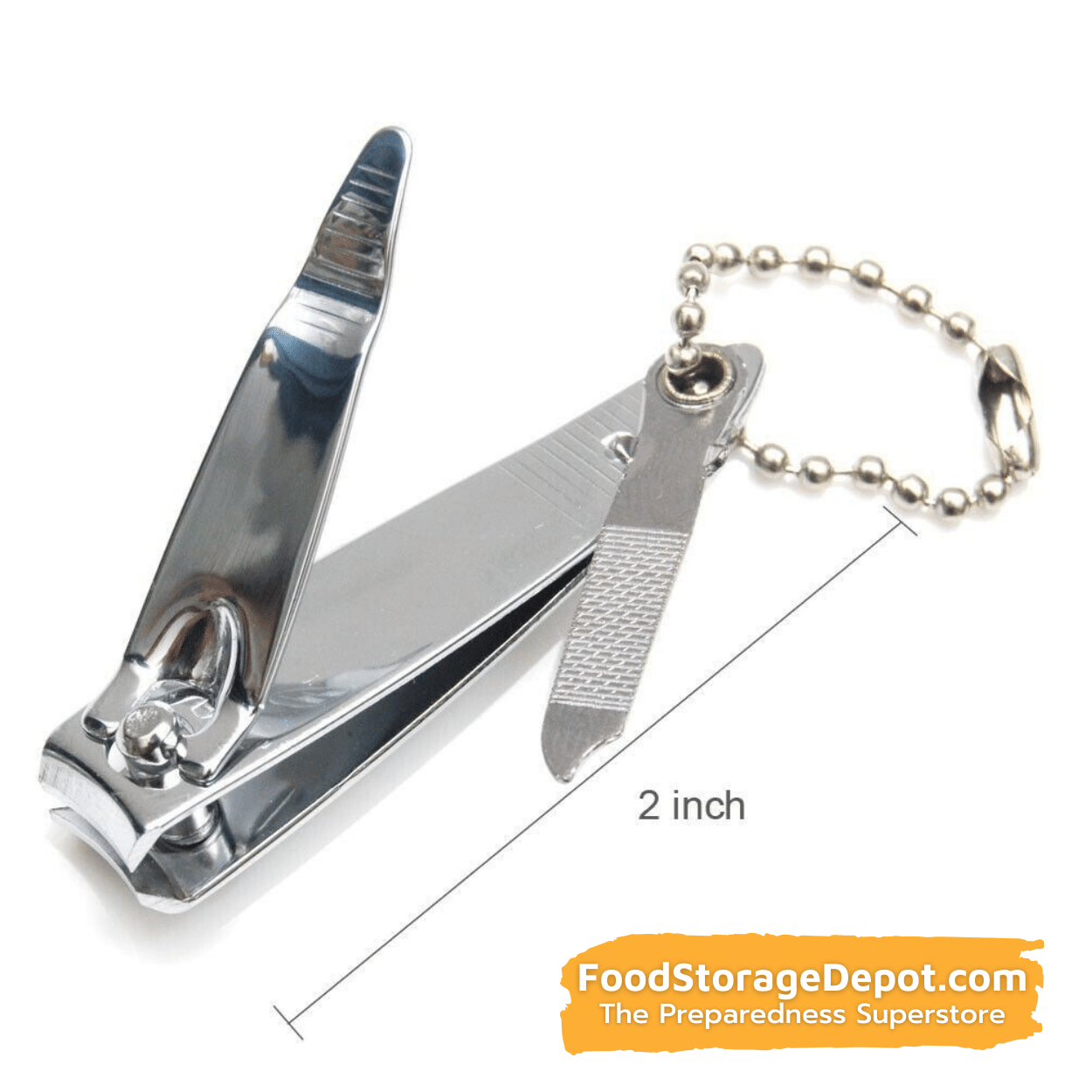 Finger Nail Clippers (with Nail File and Cleaner)