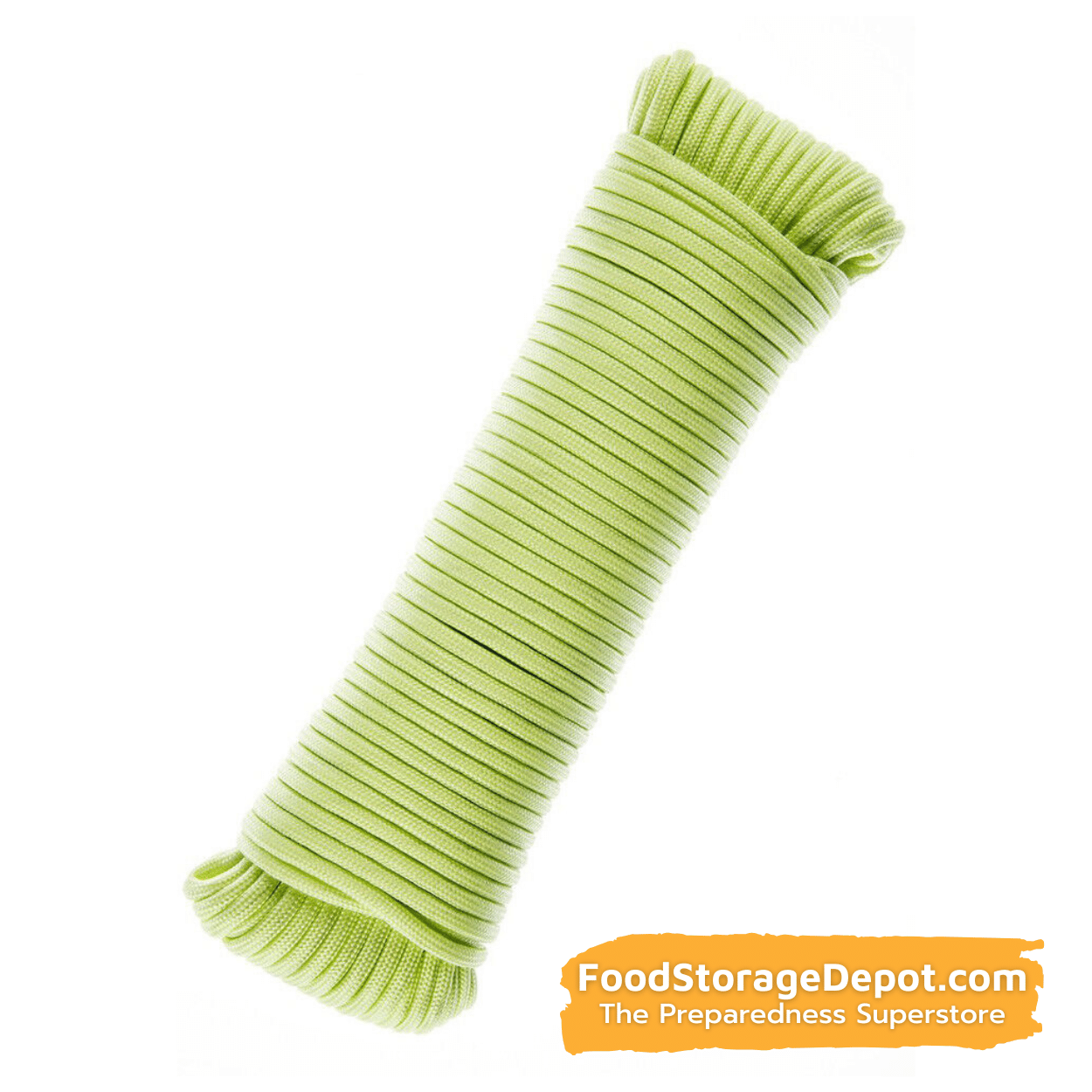 Glow-In-The-Dark Paracord (100 Feet)