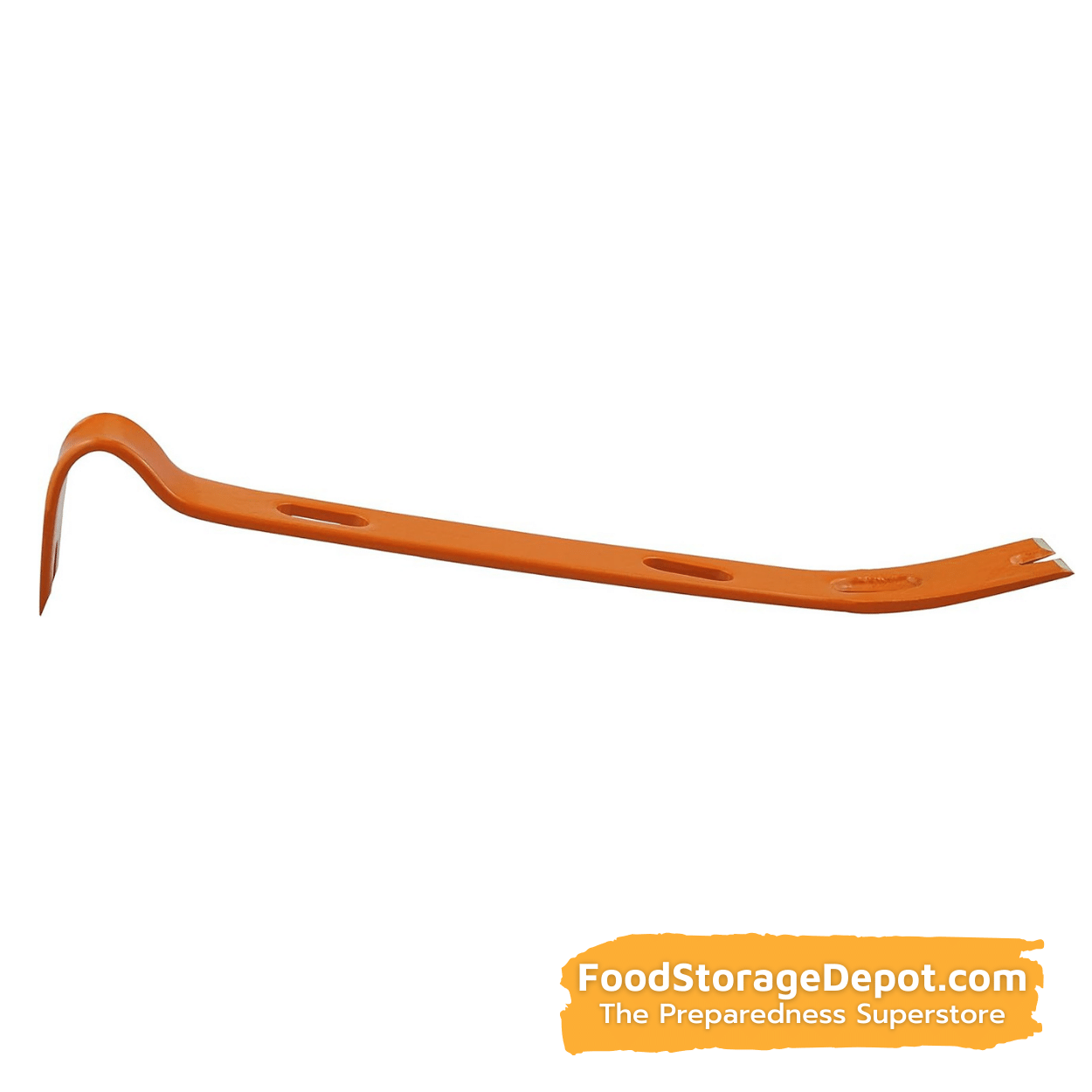 Heavy Duty 15" Pry Bar & Nail Puller with Emergency Gas Valve Slots