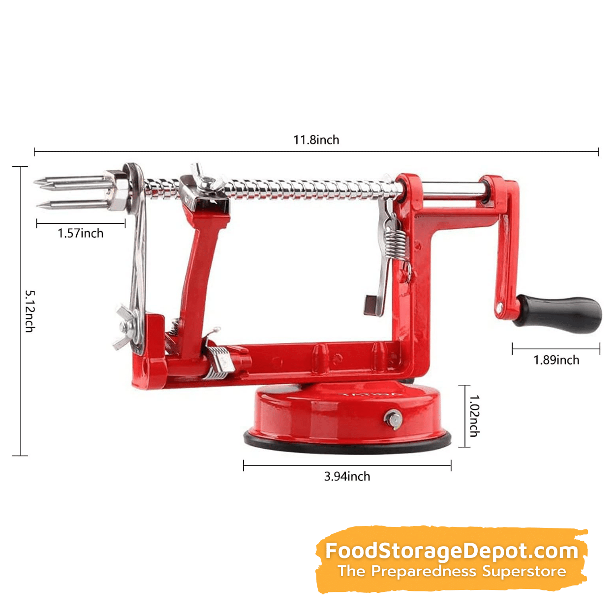 Johnny Apple Peeler (Suction Base)
