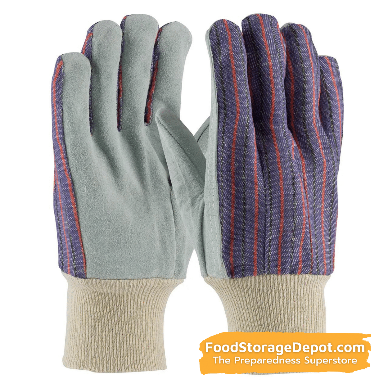 Leather Palm Safety and Working Gloves