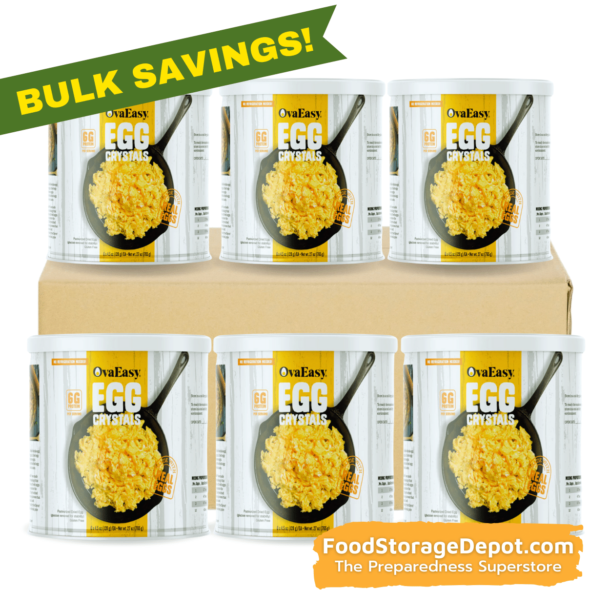 OvaEasy Eggs (Can) - 96 eggs