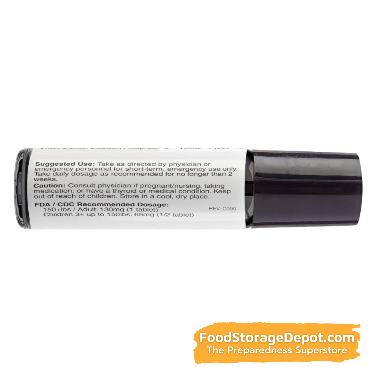 Potassium Iodide 130mg Tablets for Adults - Travel Version (14 Count)