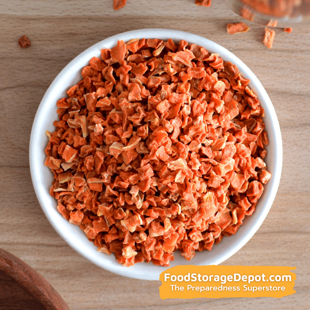 Ready Harvest Dehydrated Carrots (30-Year Shelf Life!)