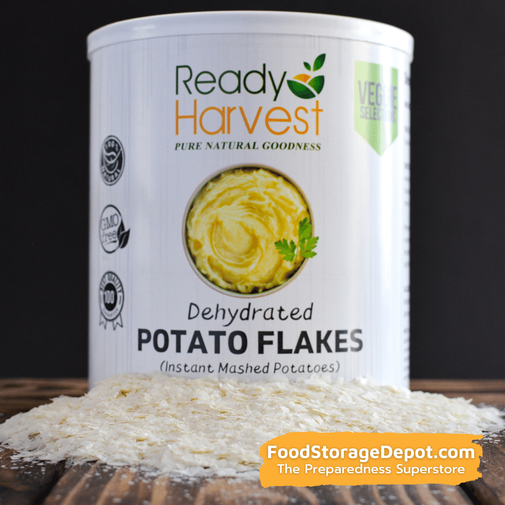 Ready Harvest Potato Flakes for Mashed Potatoes (30-Year Shelf Life!)