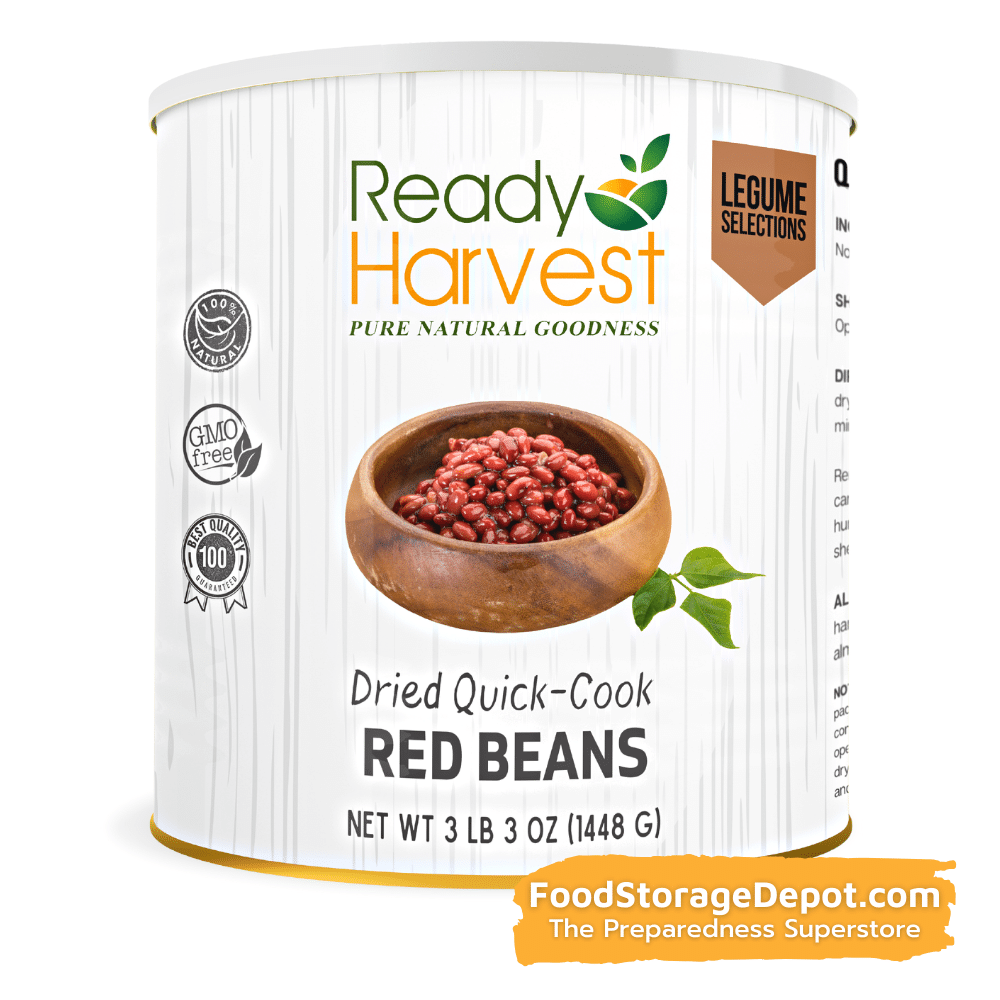 Ready Harvest Quick-Cook Beans Variety Kit (25-Year Shelf Life!)