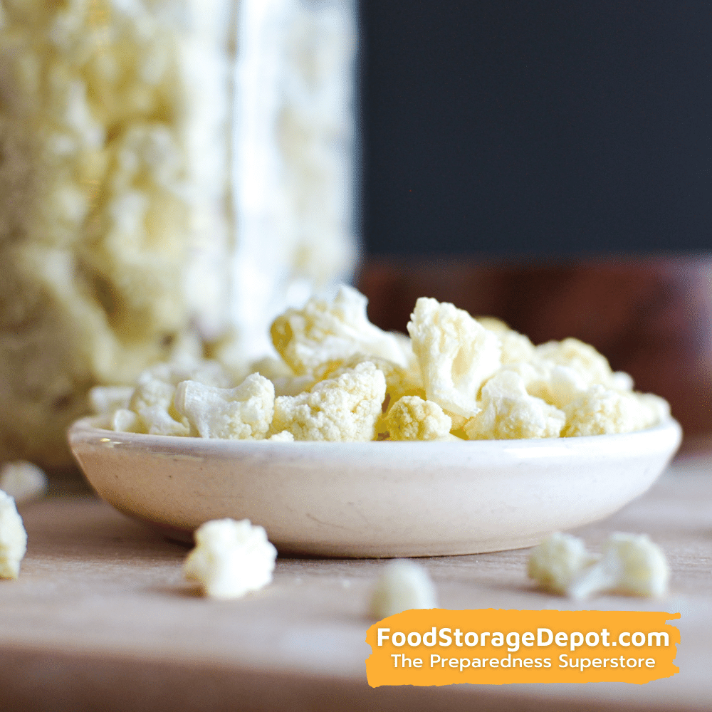 Ready Harvest Freeze-Dried Cauliflower (30-Year Shelf Life!)