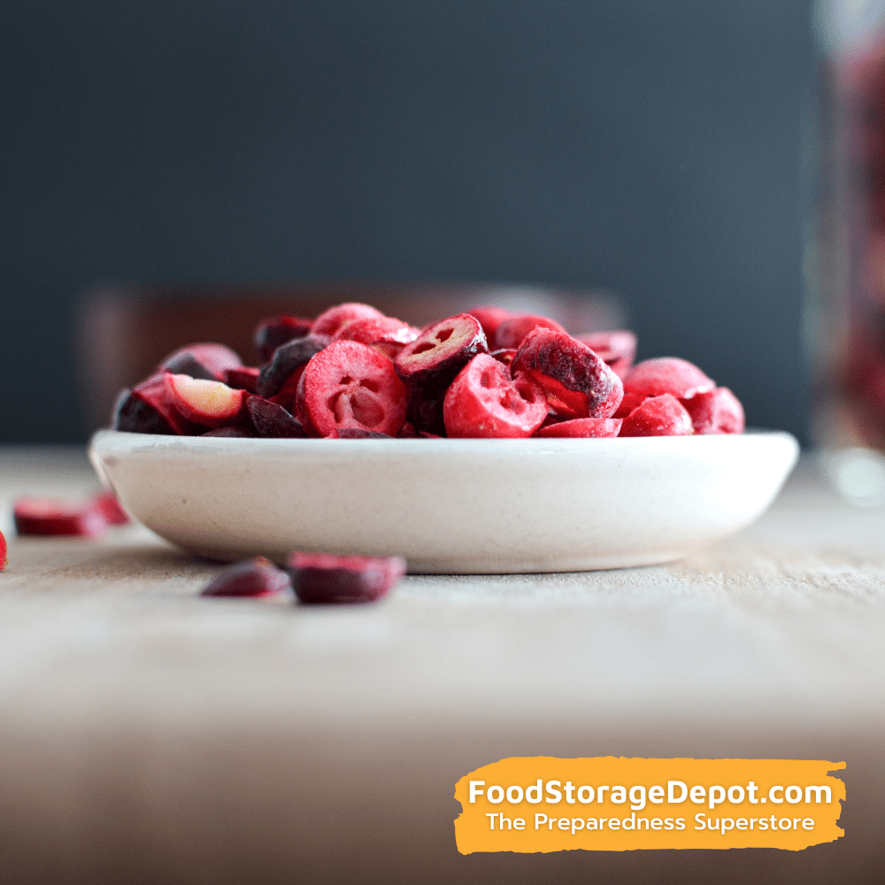 Ready Harvest Freeze-Dried Cranberries (30-Year Shelf Life!)