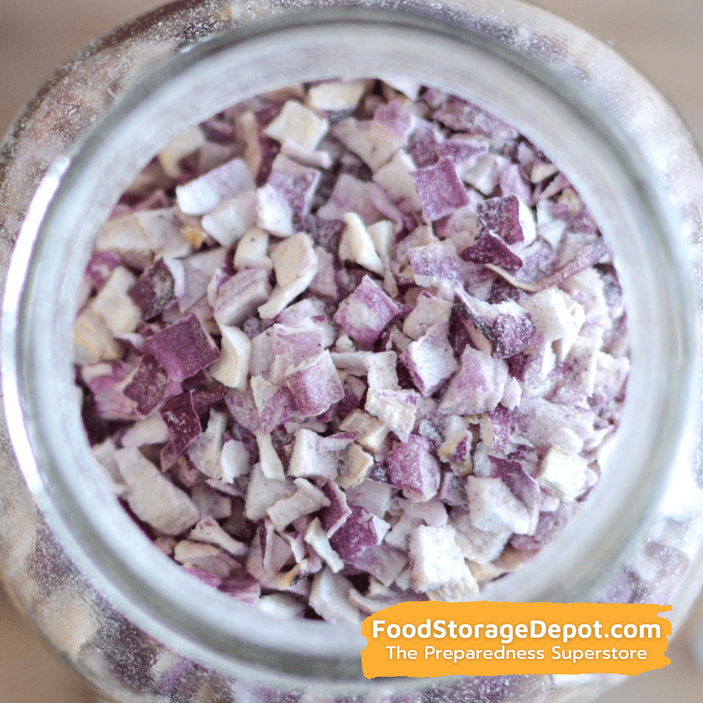 Ready Harvest Freeze-Dried Red Onions (30-Year Shelf Life!)