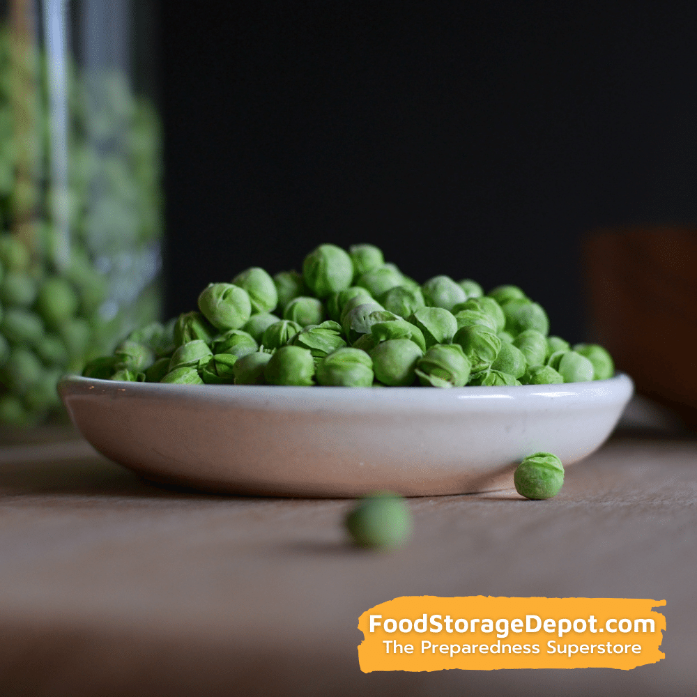 Ready Harvest Freeze-Dried Garden Peas (30-Year Shelf Life!)