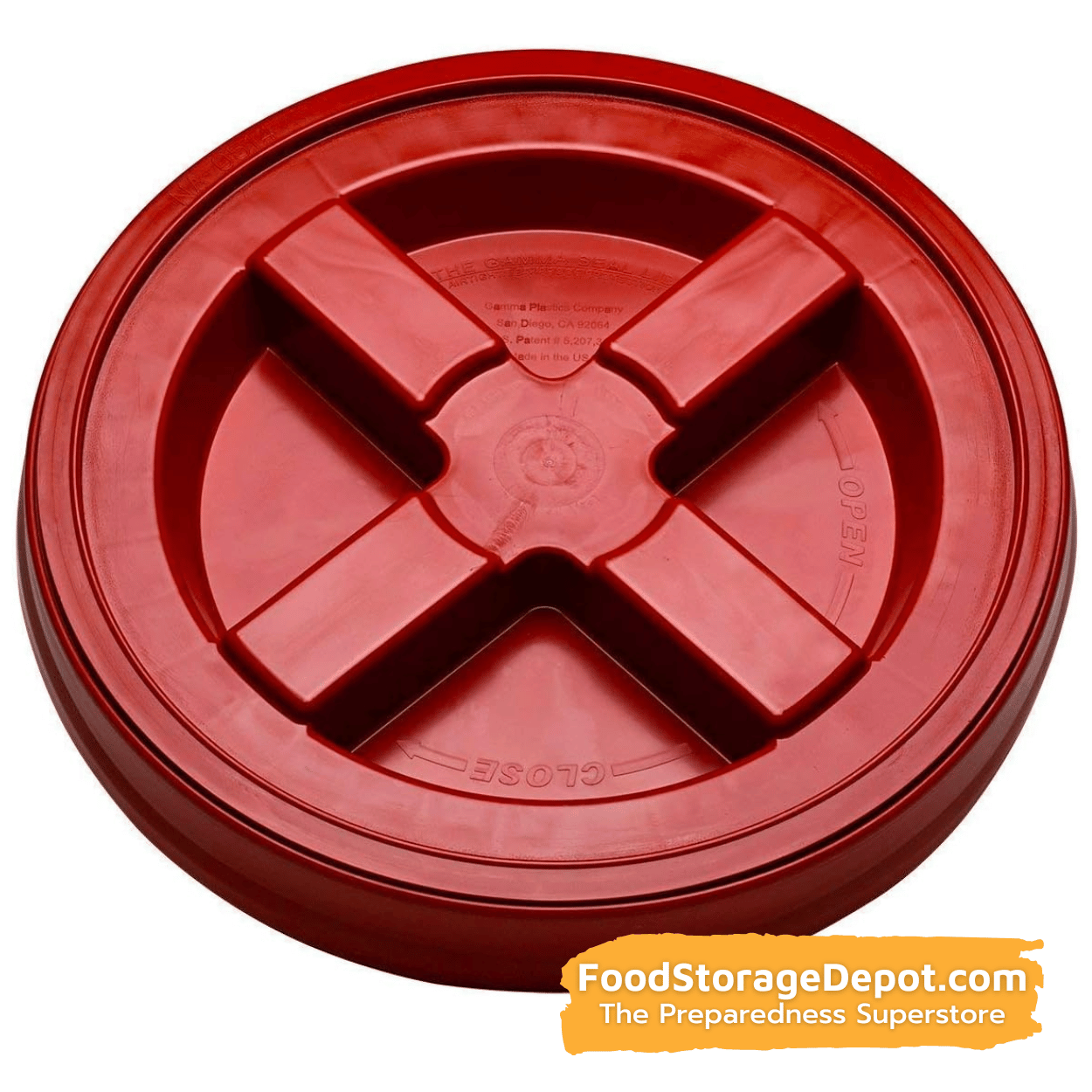 Reusable Twist Lid for Storage Container Bucket - 5 Gallon