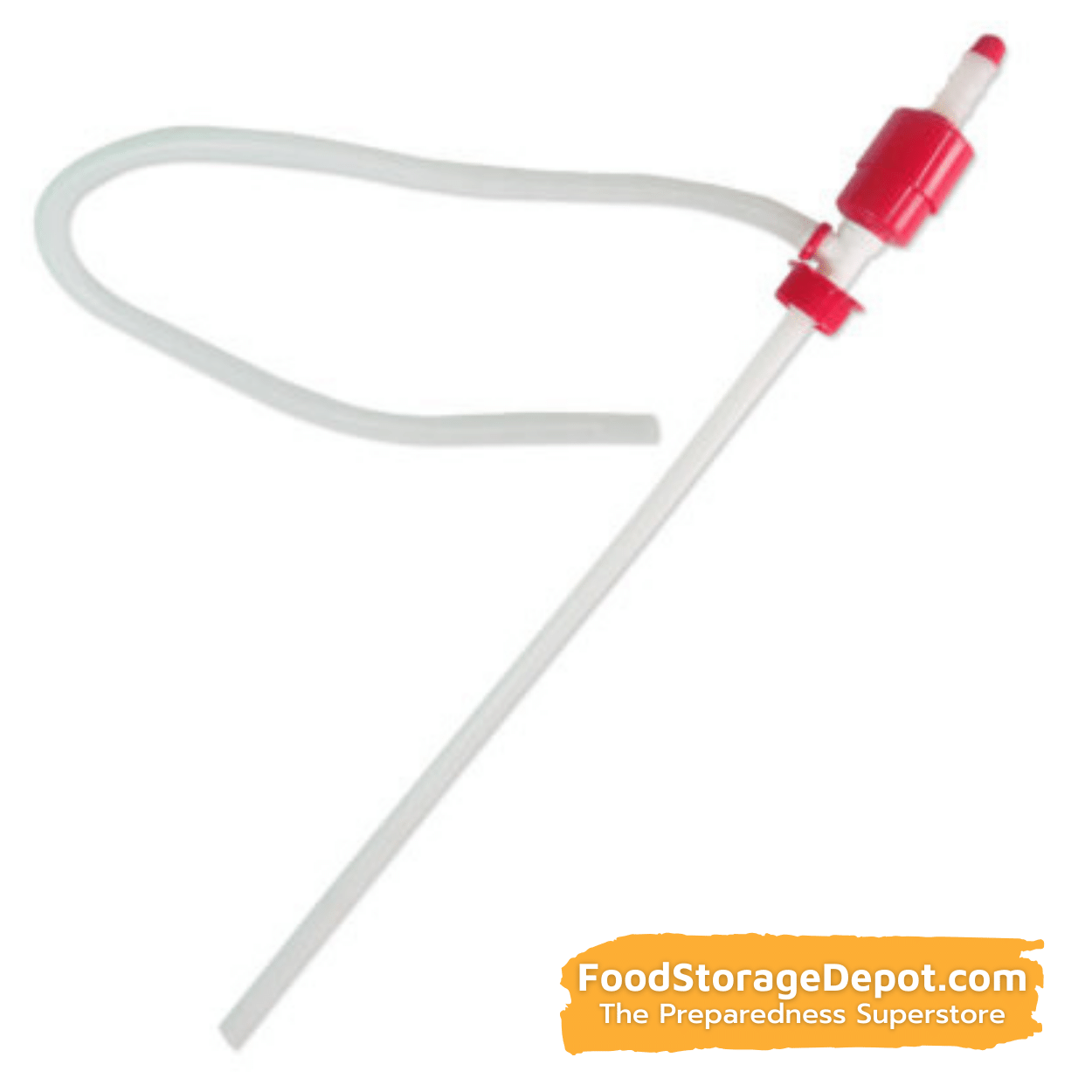 Siphon Pump for 55-Gallon Water Barrels