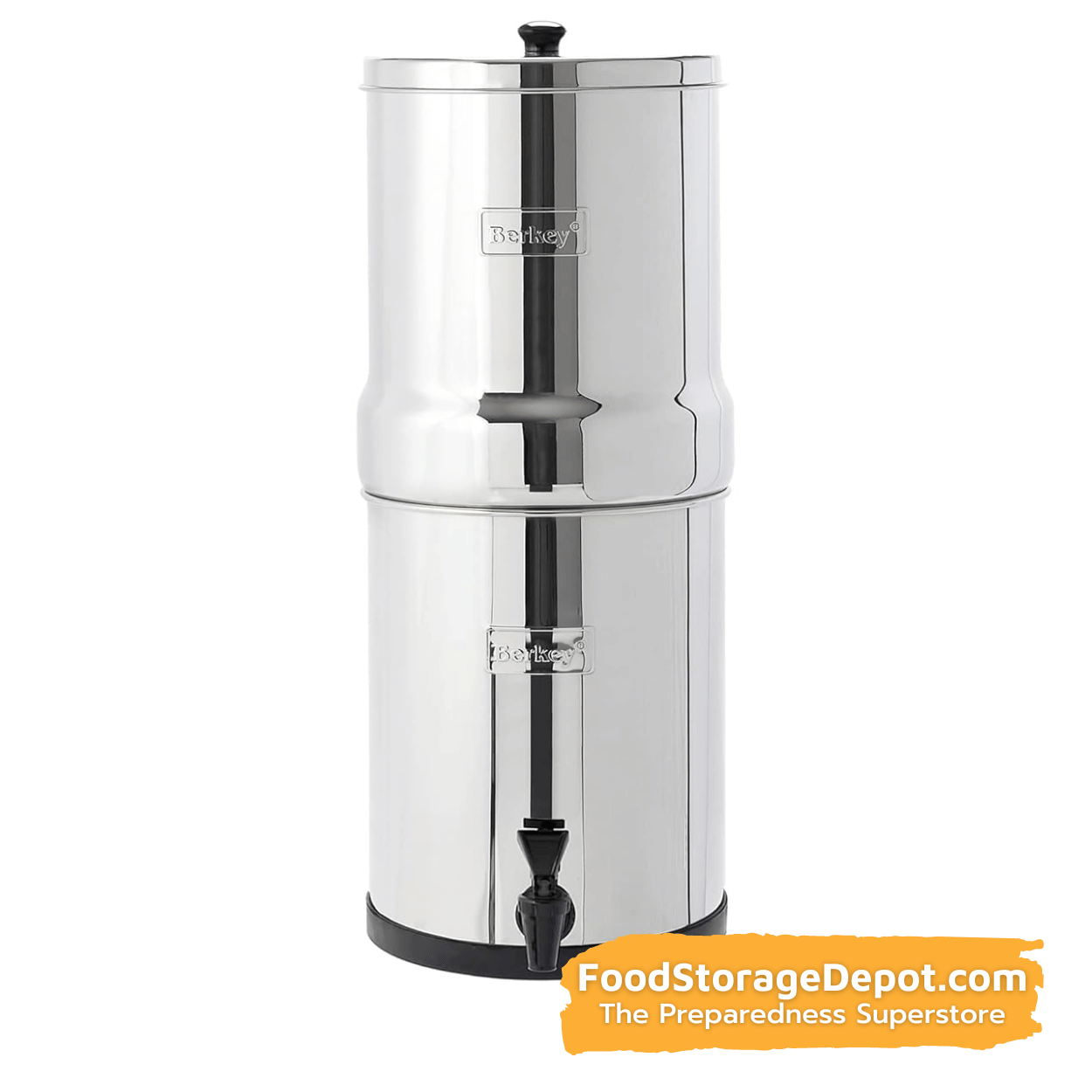 Travel Berkey Gravity Water Filter (1.5 Gallon Capacity)