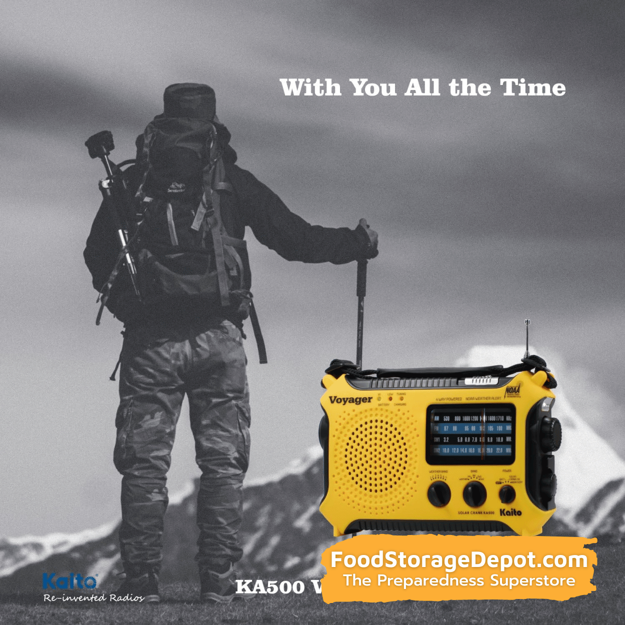 Voyager 500 Emergency Weather Alert Radio