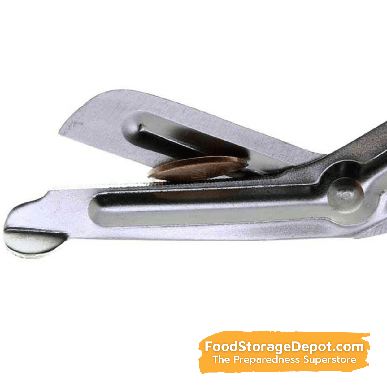 Wound Care EMT Scissors, Autoclavable, 7 1-2" Stainless Steel, Black