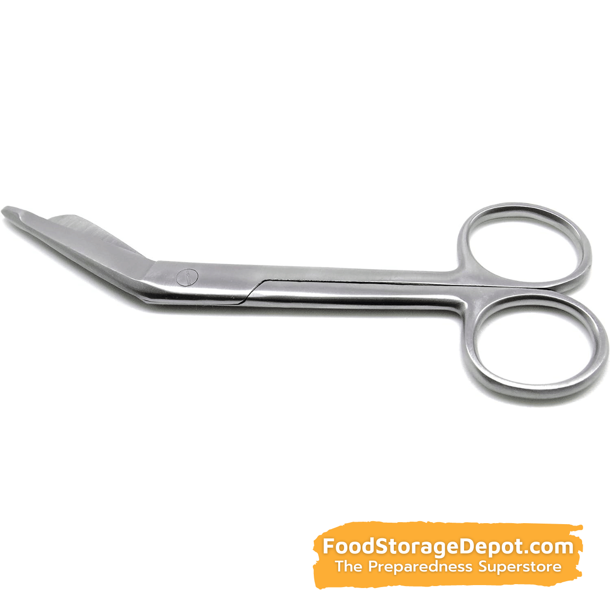 Wound Care Stainless Steel Bent Craft Scissors, 5.5"