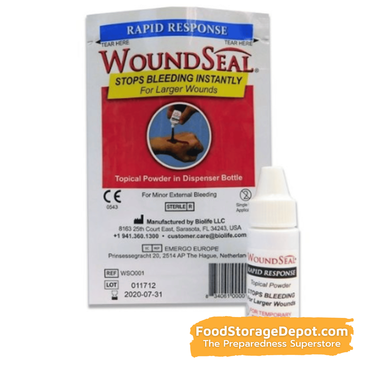 Wound Seal Vial - Single