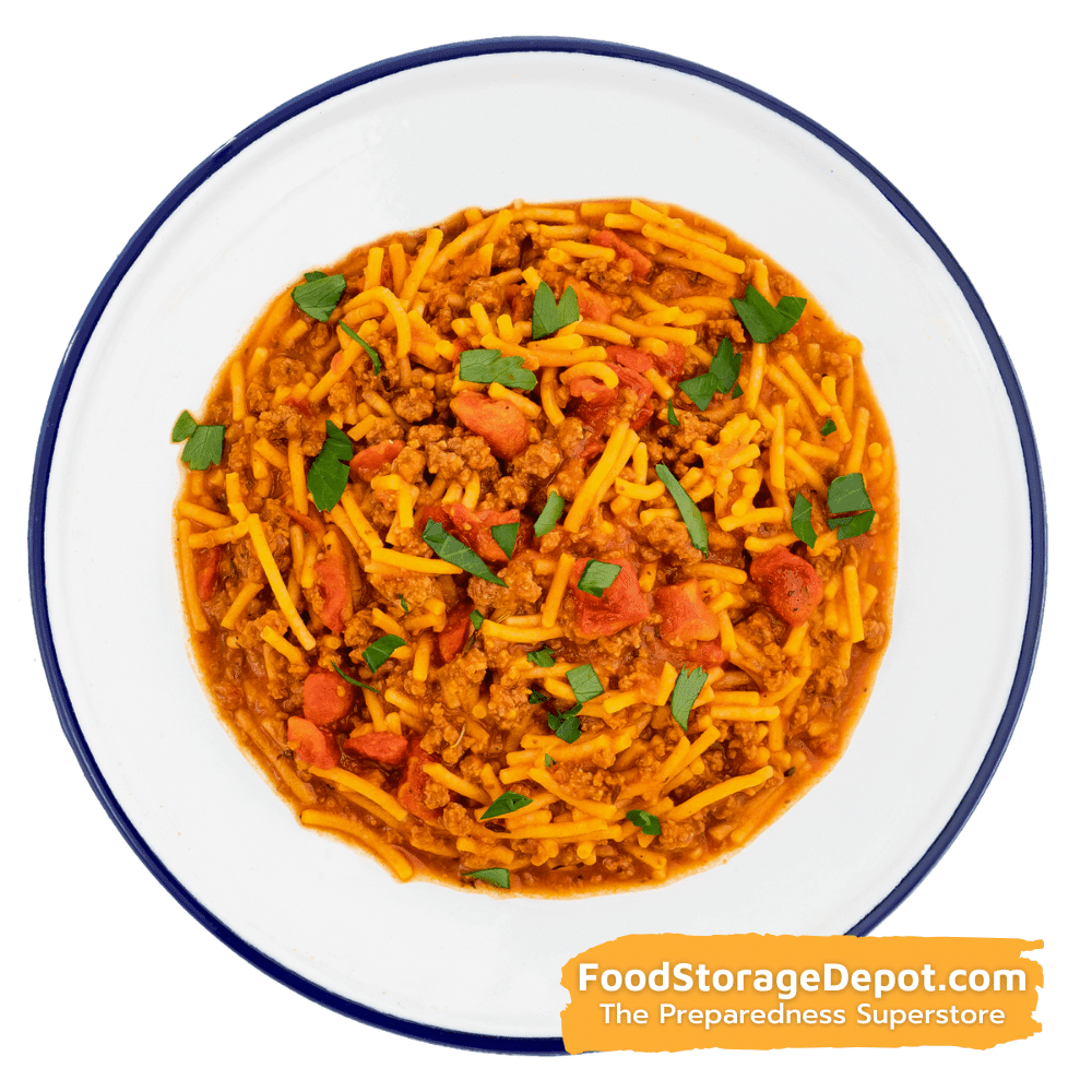 Freeze-Dried Spaghetti with Meat Sauce Can - Mountain House