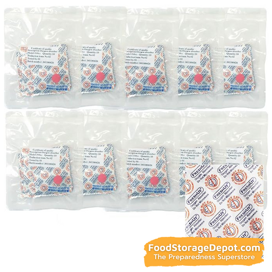 Oxygen Absorber 10 Pack (300 cc)