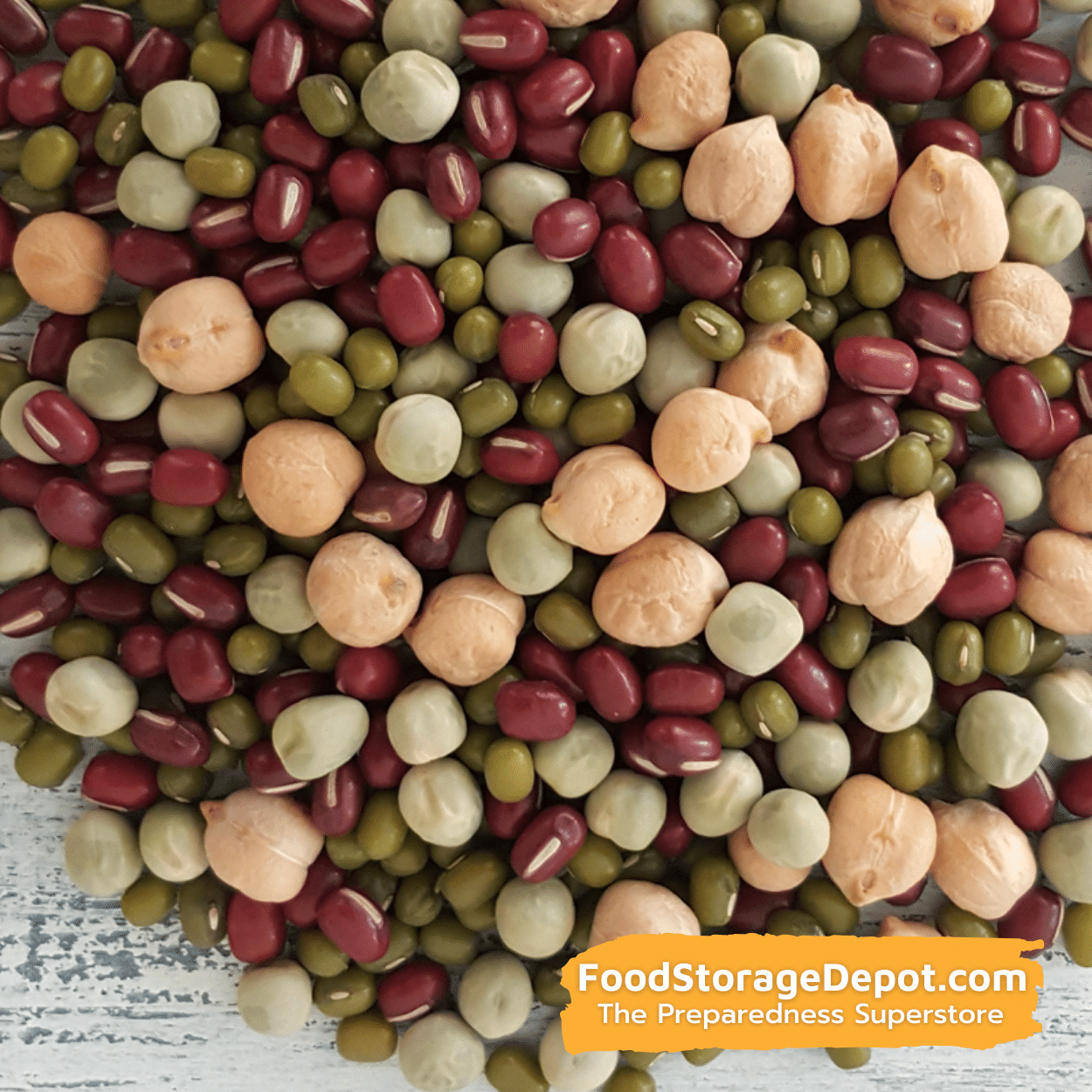Protein Powerhouse Organic Heirloom Sprouting Seeds (8oz Pouch)