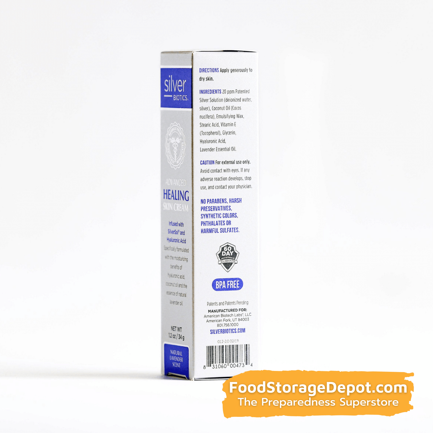 Silver Biotics - Skin Cream (Lavender)