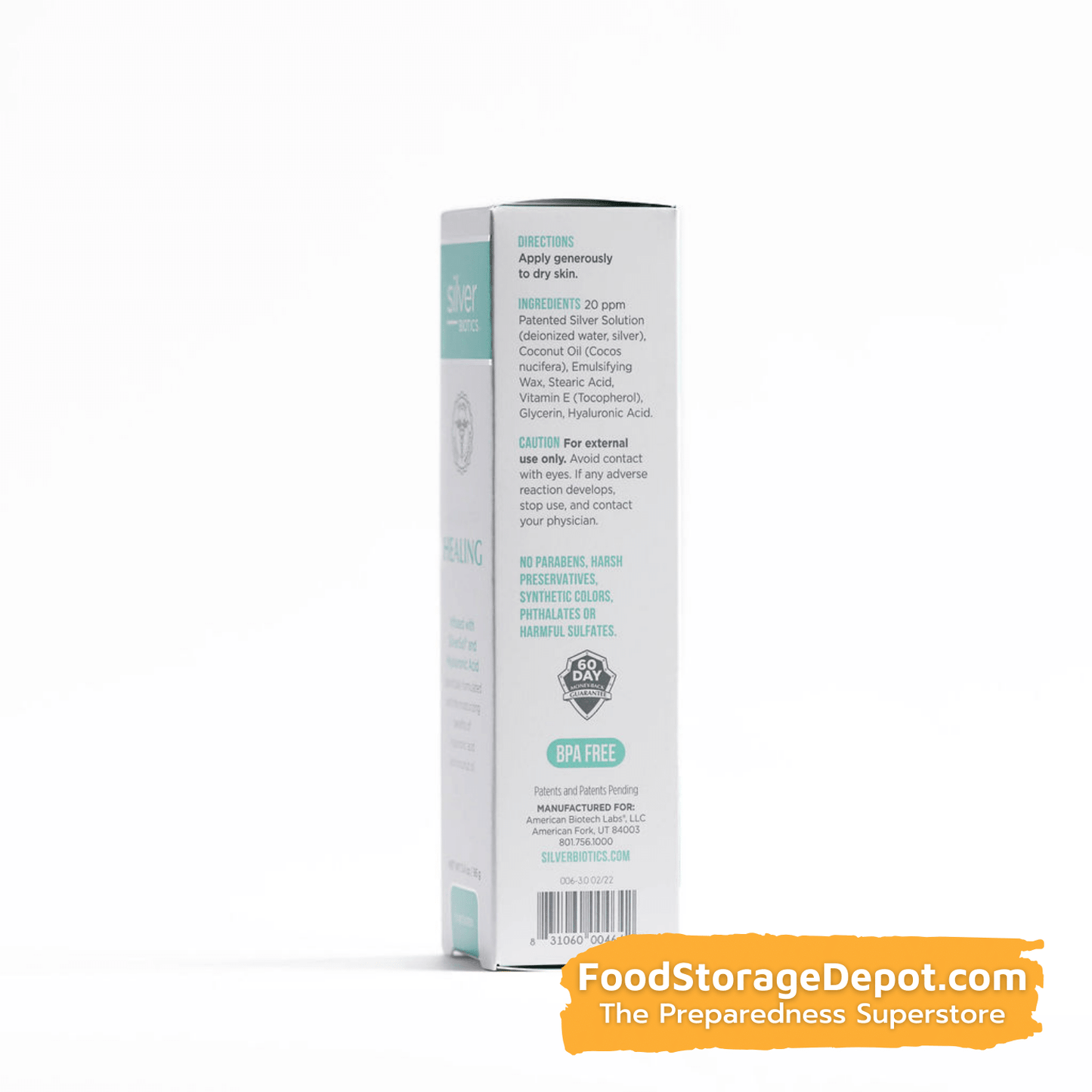 Silver Biotics - Skin Cream (Unscented)