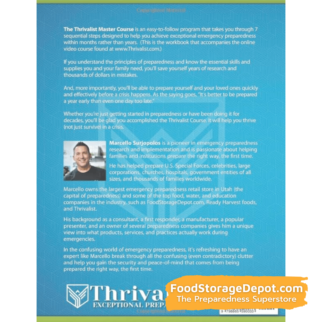 THRIVALIST: The 7 Steps to Exceptional Emergency Preparedness (Workbook)