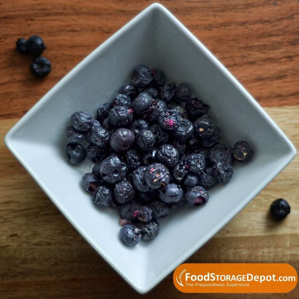 Ready Harvest Freeze-Dried Whole Blueberries (30-Year Shelf Life!)
