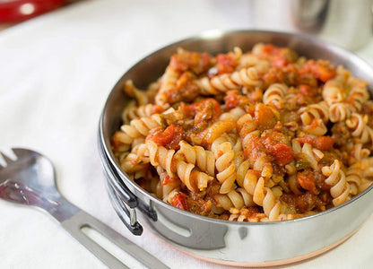 Freeze-Dried Fusilli Pasta with Italian Sausage Pouch - Mountain House