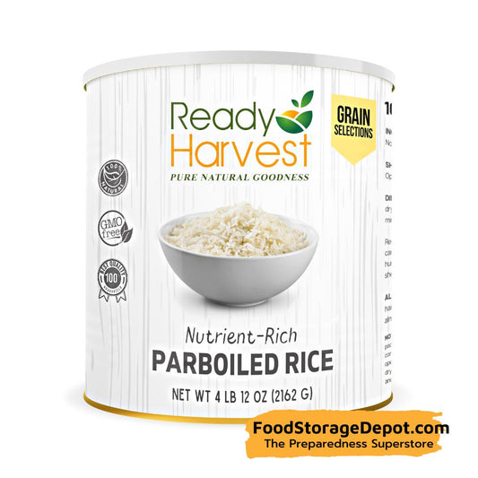 Ready Harvest High Nutrient Parboiled Long Grain White Rice (30-Year Shelf Life)