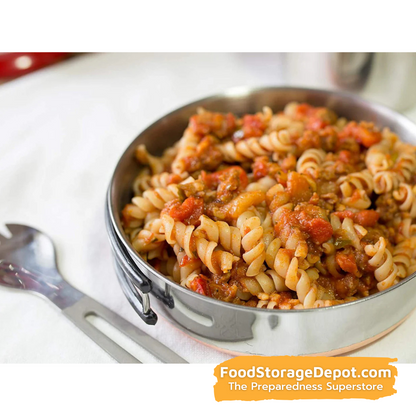 Freeze-Dried Fusilli Pasta with Italian Sausage Pouch - Mountain House