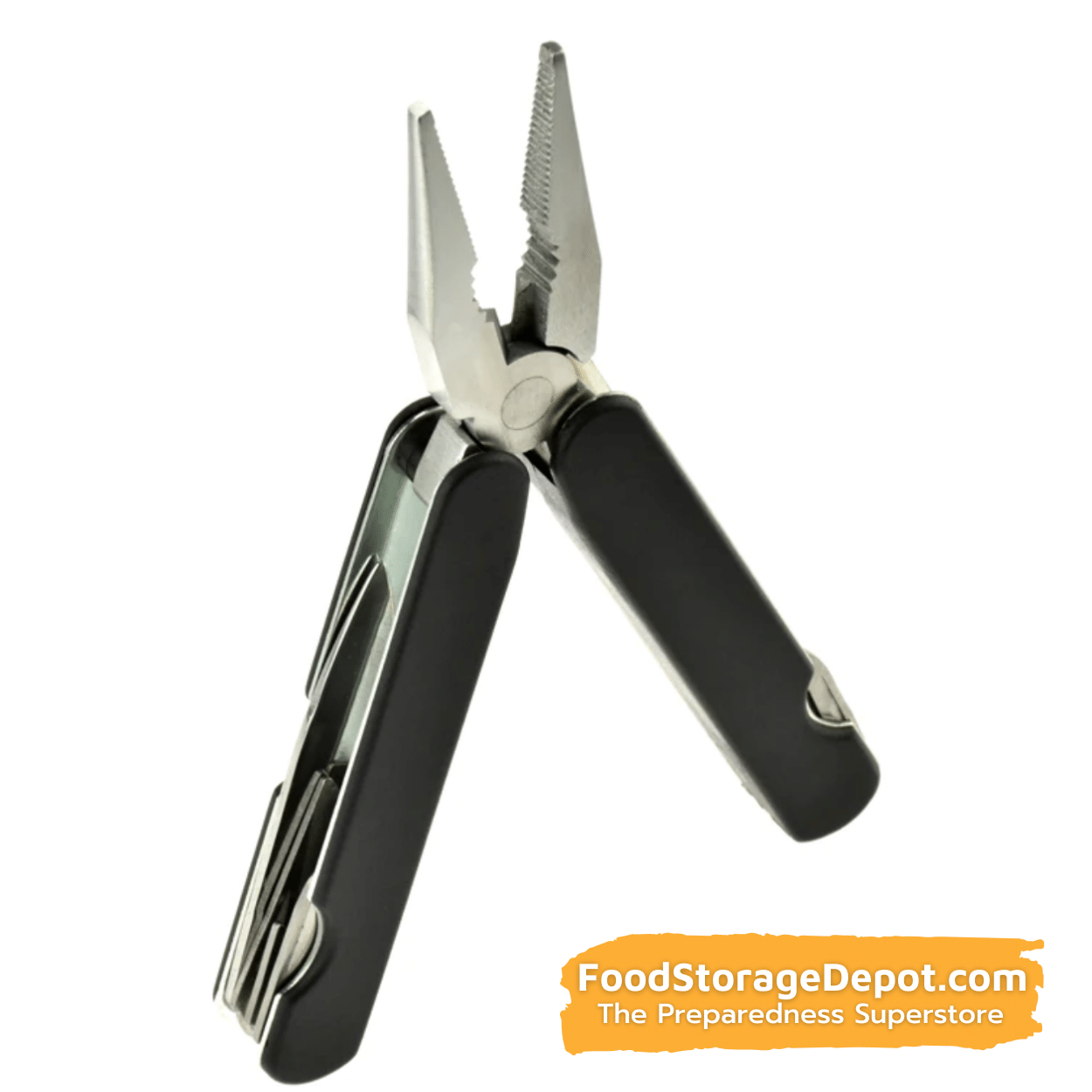 14-in-1 Pocket Tool and Emergency Knife (Nylon Pouch with Belt Loop Included)