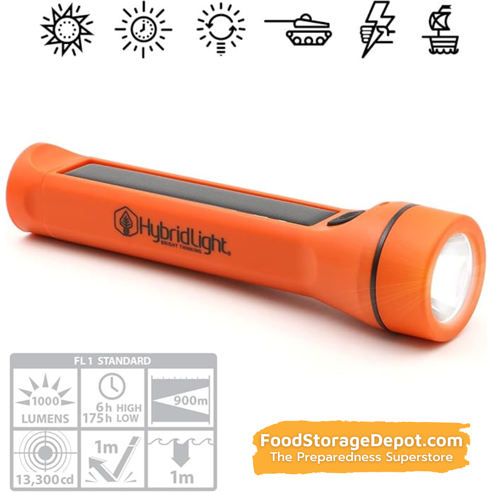 Hybrid Light - Journey 1000 Flashlight and Charger