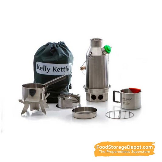 Kelly Kettle-Ultimate 'Trekker' Stainless Steel Kits (Small)