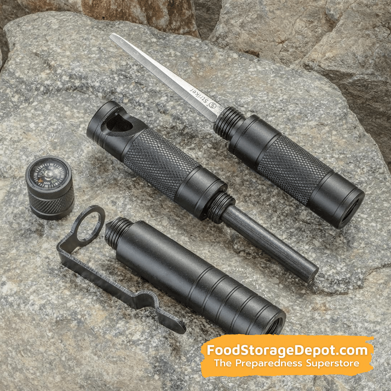 Compass whistle survival on sale tool
